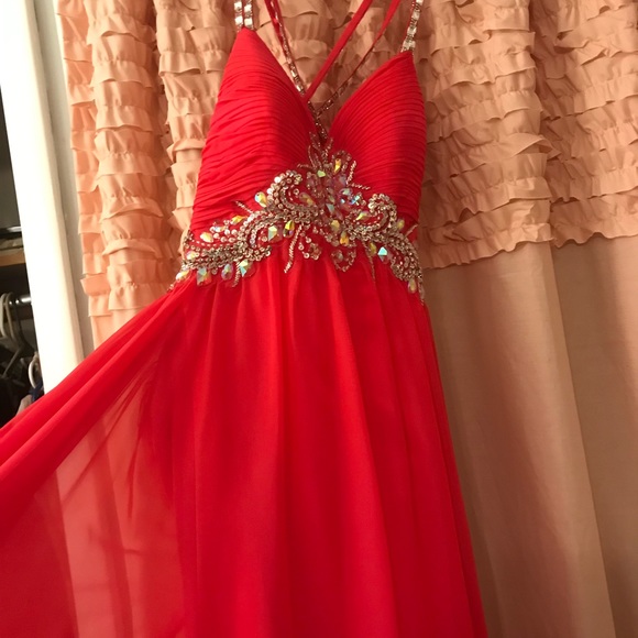 Studio 17 Dresses Cherry Prom Dress Ball Gown Poshmark